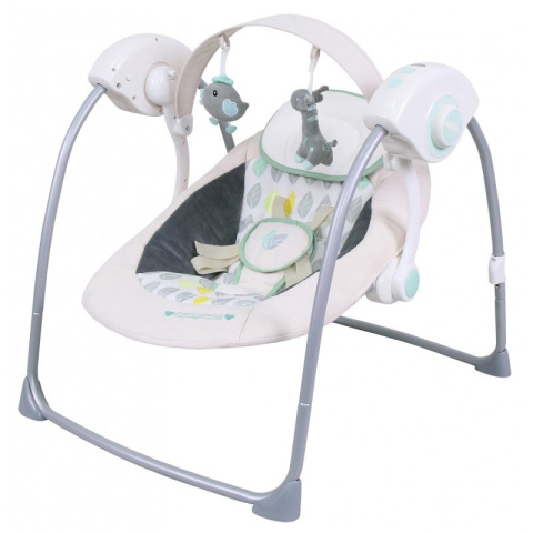 Baby Mix przenośna huśtawka TY-019D grająca cream Baby Mix przenośna huśtawka TY-019D grająca cream