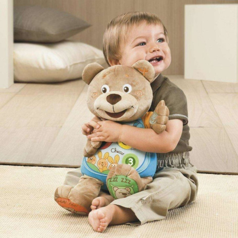 Chicco Miś licz ze mną zabawka edukacyjna PL/EN Chicco Miś licz ze mną zabawka edukacyjna PL/EN