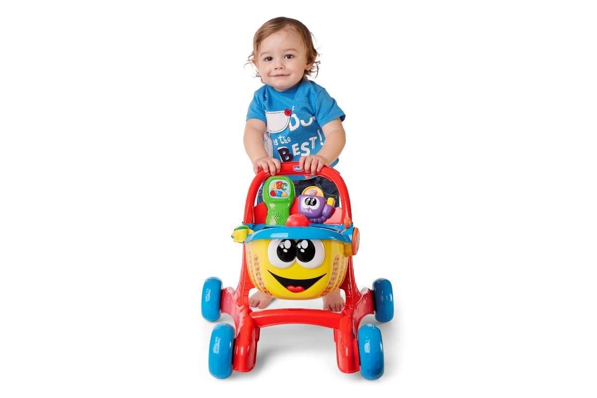 Chicco pchacz wesołe zakupy zabawka edukacyjna PL/EN Chicco pchacz wesołe zakupy zabawka edukacyjna PL/EN