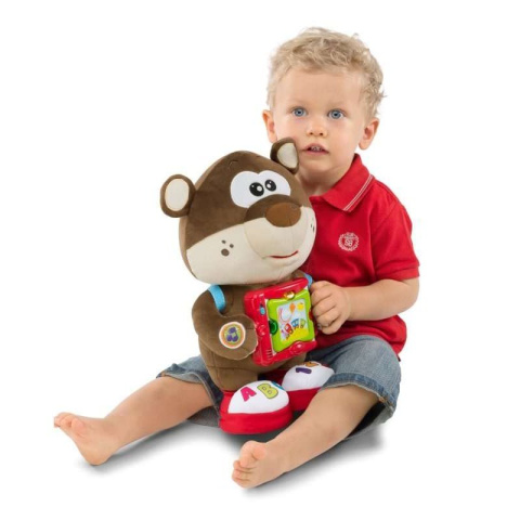 Chicco Miś podróżnik zabawka edukacyjna PL/EN Chicco Miś podróżnik zabawka edukacyjna PL/EN