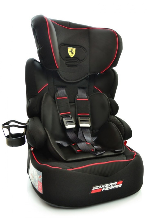 Fotelik samochodowy 9-36 kg Ferrari Beline SP Black