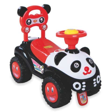 Jeździk pojazd Baby Mix Panda UR-7601 Black