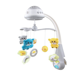 Karuzelka dla Dzieci Baby Mix FS-35604 Grey Projektor