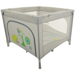 Kojec podróżny łóżeczko Baby Mix HR-SQ106 grey