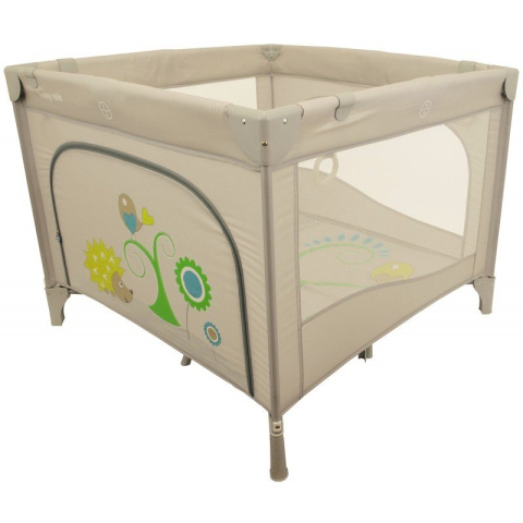 Kojec podróżny łóżeczko Baby Mix HR-SQ106 beige