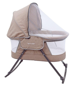 Łóżeczko kołyska niska Baby Mix MC113B Beige