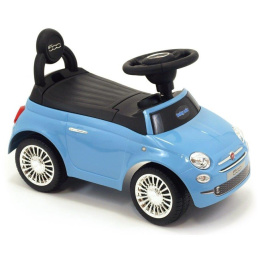 Pojazd dla dzieci jeździk Baby Mix Fiat 500 HZ620 blue