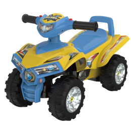 Pojazd dla dzieci Quad Baby Mix HZ551 jeździk yellow/blue