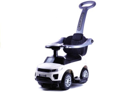 Pojazd dla dzieci jeździk z pchaczem Lean Toys 614W biały