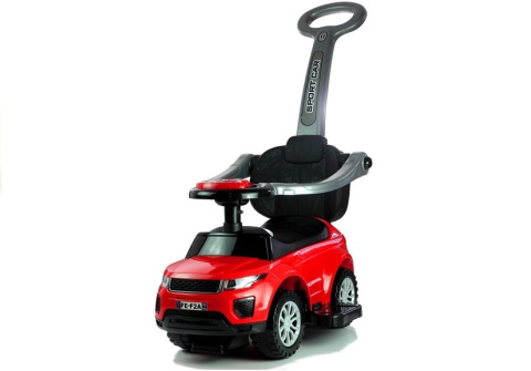 Pojazd dla dzieci jeździk z pchaczem Lean Toys 614W czerwony 12m+ Pojazd dla dzieci jeździk z pchaczem Lean Toys 614W czerwony 12m+