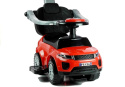 Pojazd dla dzieci jeździk z pchaczem Lean Toys 614W czerwony 12m+