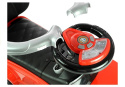 Pojazd dla dzieci jeździk z pchaczem Lean Toys 614W czerwony 12m+