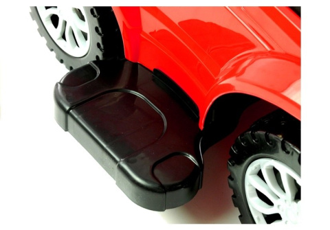 Pojazd dla dzieci jeździk z pchaczem Lean Toys 614W czerwony 12m+ Pojazd dla dzieci jeździk z pchaczem Lean Toys 614W czerwony 12m+