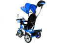 Rowerek trójkołowy dla dzieci Lean Toys PRO 300 Blue