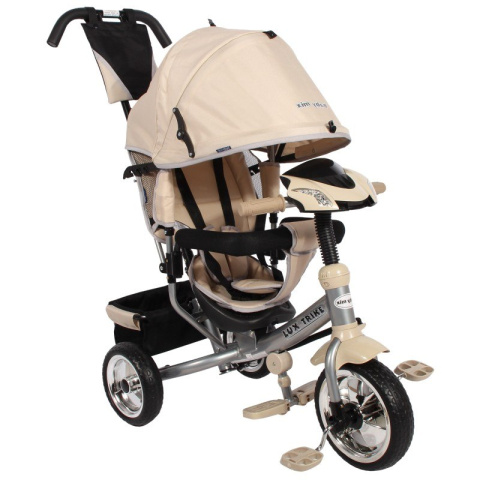 Rowerek trójkołowy Baby Mix Lux Trike Ecru