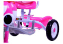 Rowerek trójkołowy Lean Toys 2808 Panda Różowy