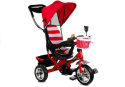 Rowerek trójkołowy dla dzieci Lean Toys PRO 300 Red