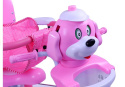 Rowerek trójkołowy Lean Toys 1776 Piesek Różowy Rowerek trójkołowy Lean Toys 1776 Piesek Różowy