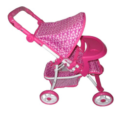 Wózek dla lalek Baby Mix 9366T-M1807W spacerówka