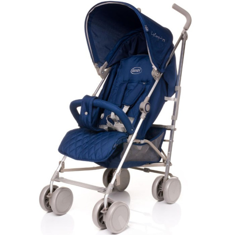 Wózek spacerowy 4Baby Le Caprice XVII Navy Blue