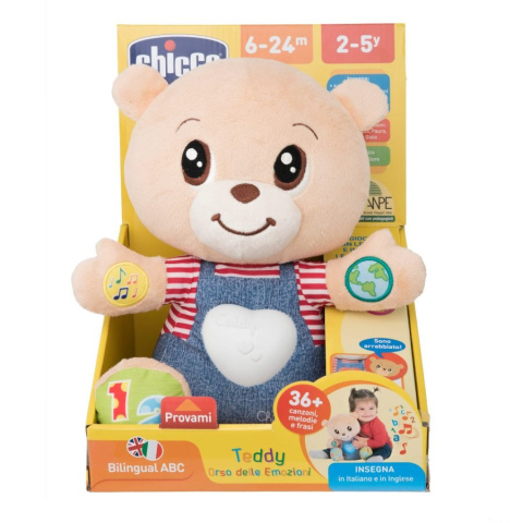 Chicco Teddy Miś okazujący uczucia PL/EN Chicco Teddy Miś okazujący uczucia PL/EN