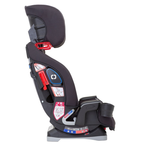 Fotelik samochodowy 0-36 kg Graco Slimfit Midnight Grey + folia Fotelik samochodowy 0-36 kg Graco Slimfit Midnight Grey + folia