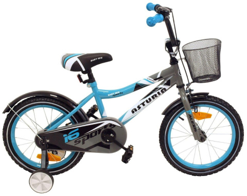 Rowerek dla dzieci Baby Mix R-999G-14" Azur