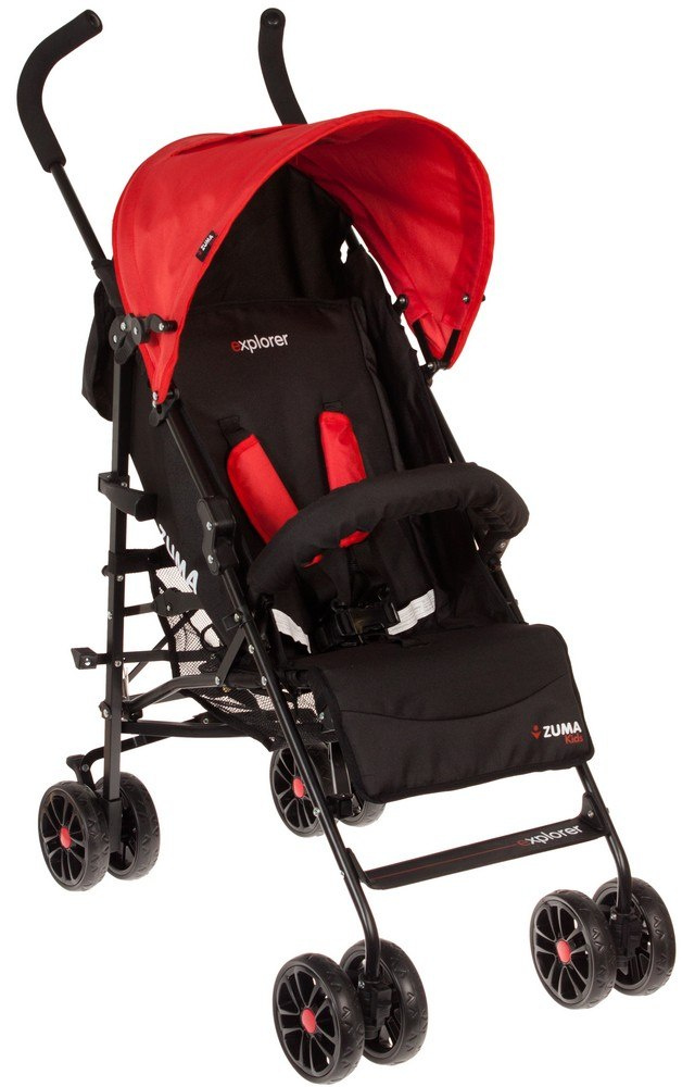 Wózek spacerowy Zuma Kids Explorer 2018 czerwony Wózek spacerowy Zuma Kids Explorer 2018 czerwony