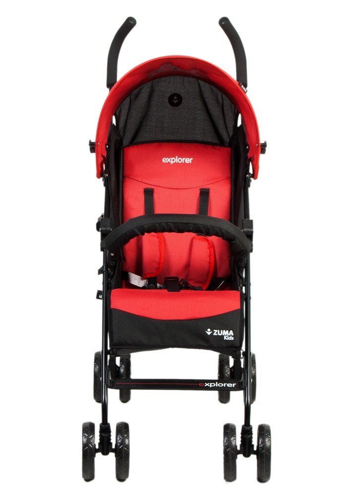 Wózek spacerowy Zuma Kids Explorer 2019 czerwony Wózek spacerowy Zuma Kids Explorer 2019 czerwony