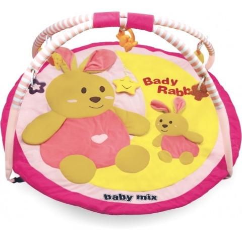 Mata edukacyjna Baby Mix TK-3168C Króliczek