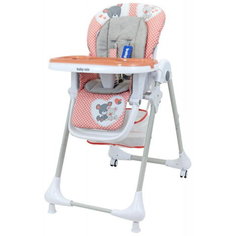Krzesełko do karmienia Baby Mix Infant UR-B003S Pink