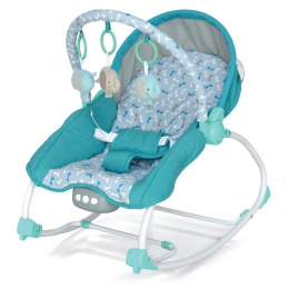 Leżaczek niemowlęcy Baby Mix BR212-18 Blue