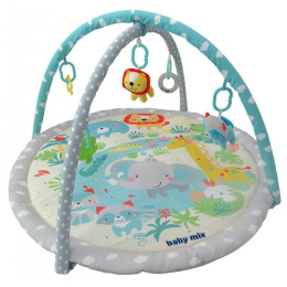 Mata edukacyjna Baby Mix TK-3466PP Słonik i Przyjaciele