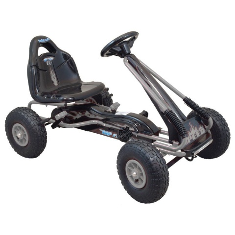 Pojazd na pedały Gokart Baby Mix UR-GA815 Grey Pojazd na pedały Gokart Baby Mix UR-GA815 Grey