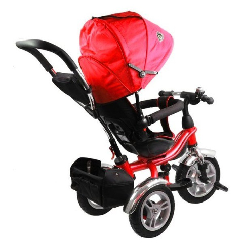 Rowerek trójkołowy Lean Toys PRO500 czerwony
