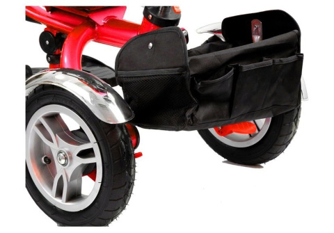 Rowerek trójkołowy Lean Toys PRO500 czerwony