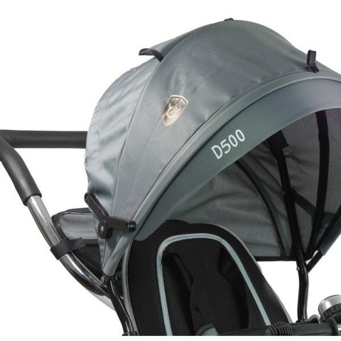 Rowerek trójkołowy Lean Toys PRO500 srebrny