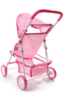 Wózek dla lalek Baby Mix ME-9304-M1505W spacerówka