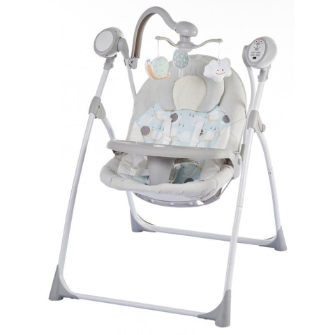 Baby Mix wielofunkcyjna huśtawka SW102 Grey 902