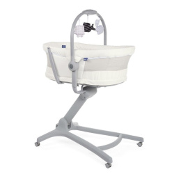 Leżaczek łóżeczko fotel Chicco Baby Hug 4w1 AIR White Snow