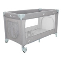 Łóżeczko turystyczne 120x60 Coto Baby Samba Dark Grey Linen