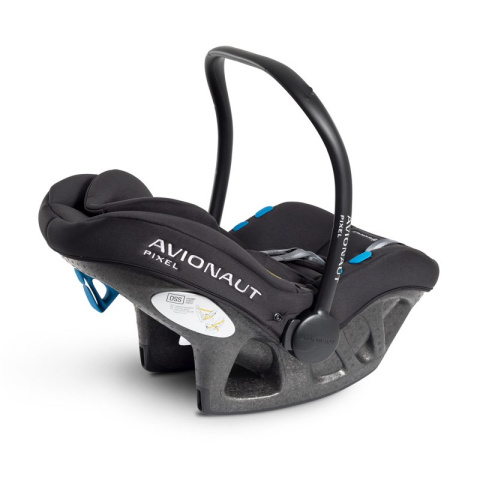 Fotelik samochodowy 40-75 cm Avionaut Pixel + baza IQ Berlin Black U.03