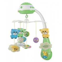 Karuzelka dla Dzieci Baby Mix FS-35604 Mint Projektor