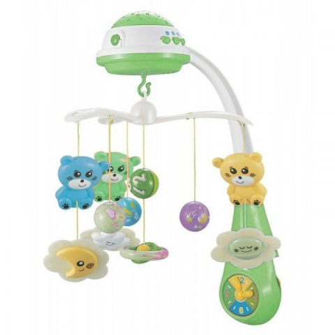 Karuzelka dla Dzieci Baby Mix FS-35604 Mint Projektor Karuzelka dla Dzieci Baby Mix FS-35604 Mint Projektor