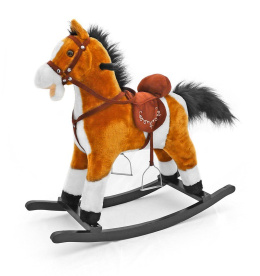 Koń na biegunach Milly Mally Mustang jasny brąz