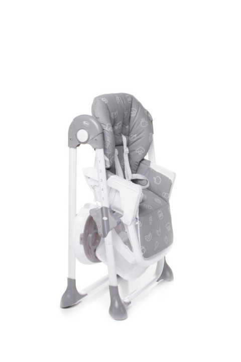 Krzesełko do karmienia 4Baby Decco Grey Krzesełko do karmienia 4Baby Decco Grey