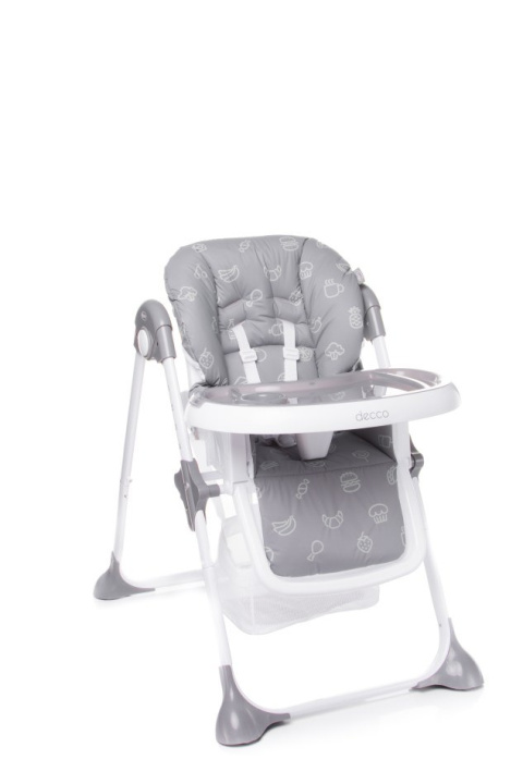 Krzesełko do karmienia 4Baby Decco Red Krzesełko do karmienia 4Baby Decco Red