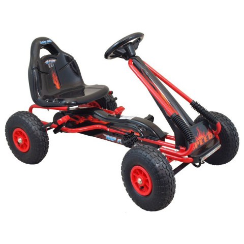 Pojazd na pedały Gokart Baby Mix UR-GA815 Red