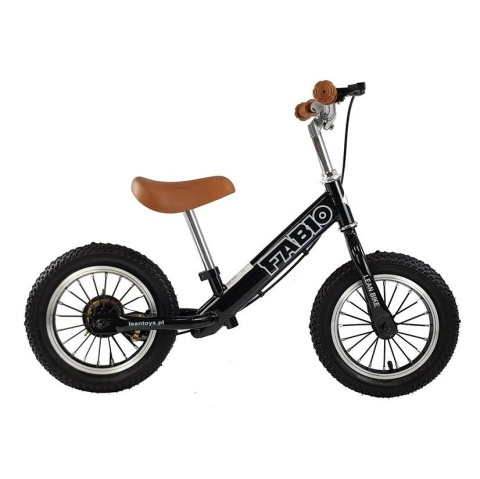 Rowerek biegowy Lean Toys Fabio 5272 Black Rowerek biegowy Lean Toys Fabio 5272 Black