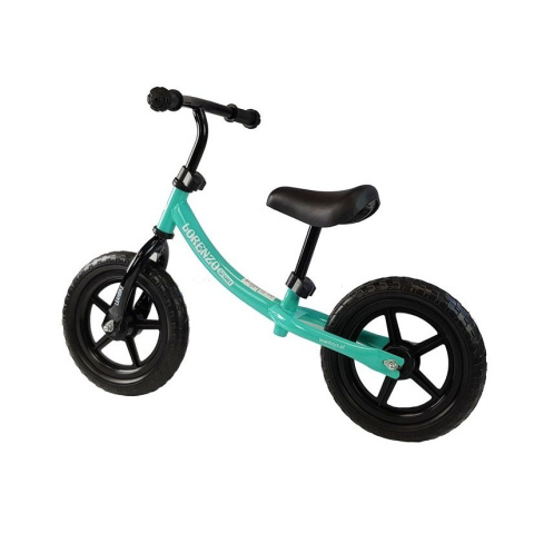 Rowerek biegowy Lean Toys Lorenzo Sport Mint Rowerek biegowy Lean Toys Lorenzo Sport Mint